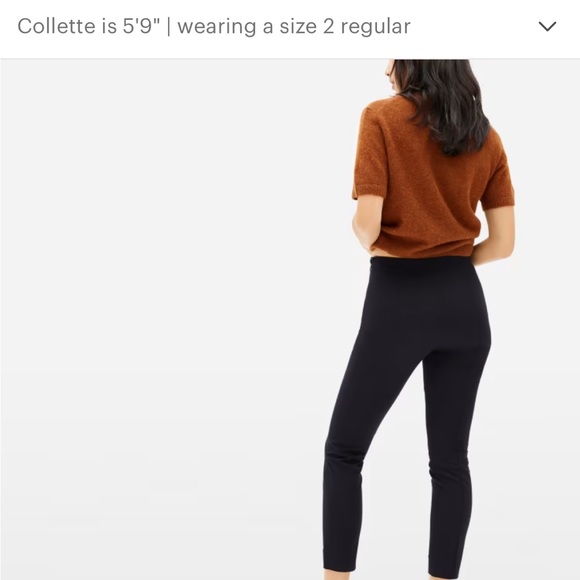 Everlane cotton side-zip pants - Picture 3 of 6